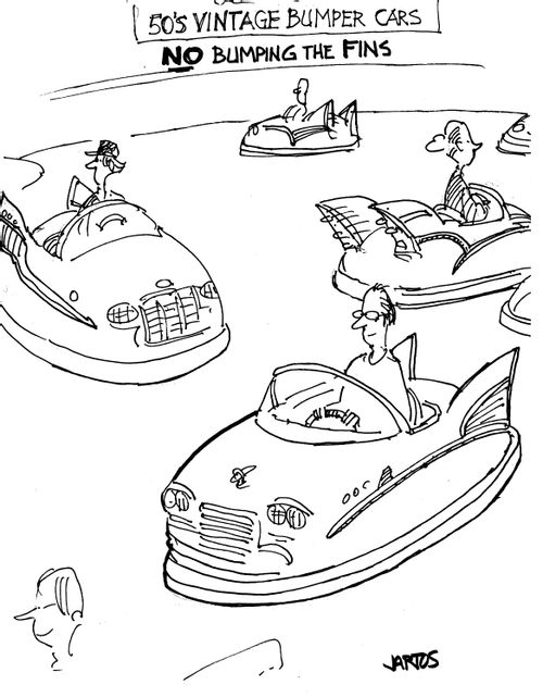 Vintage Bumper Cars.