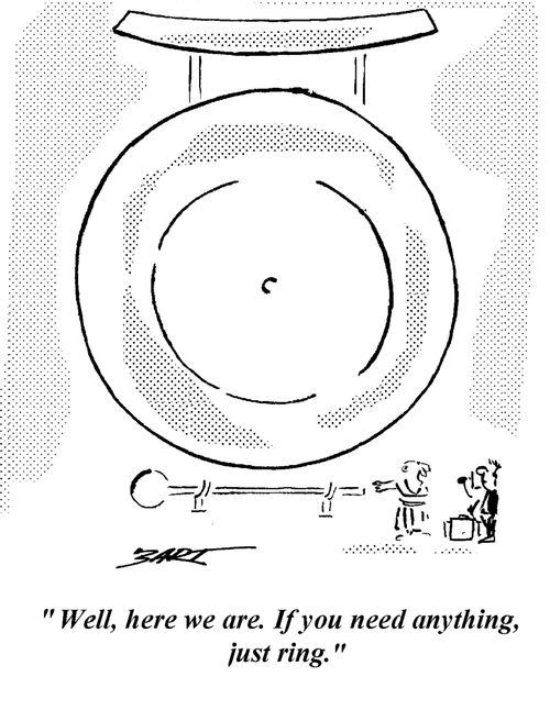 "Well, here we are. If you need anything, just ring."