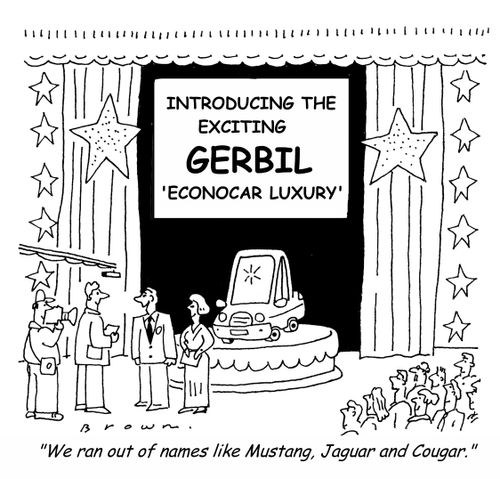 'We ran out of names like Mustang, Jaguar and Cougar,'