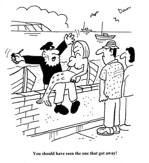 'You should have seen the one that got away!'
