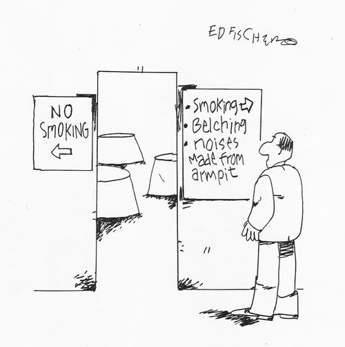 No smoking.