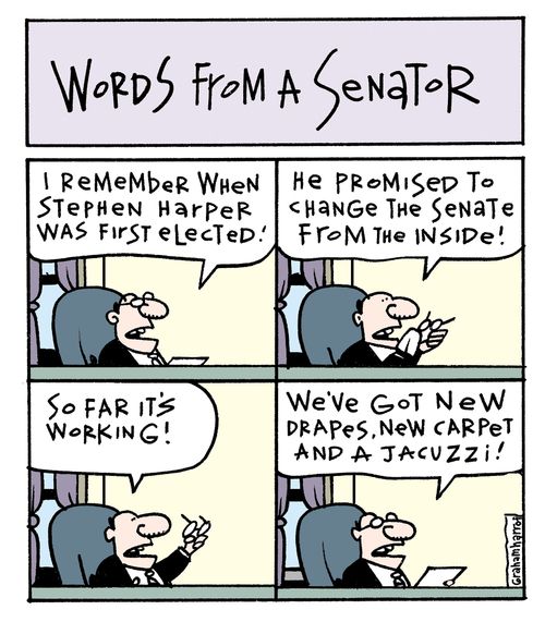 Words from a Senator.