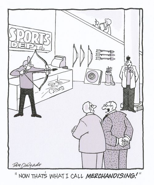 'Now that's what I call merchandising!'