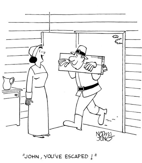 'John, you've escaped!'