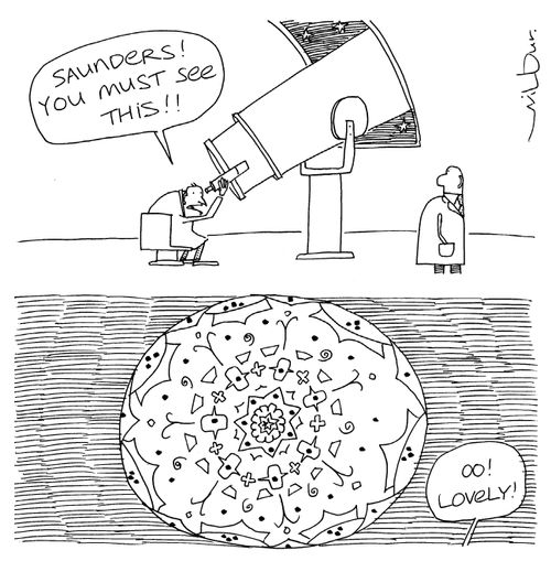 Giant kaleidescope.