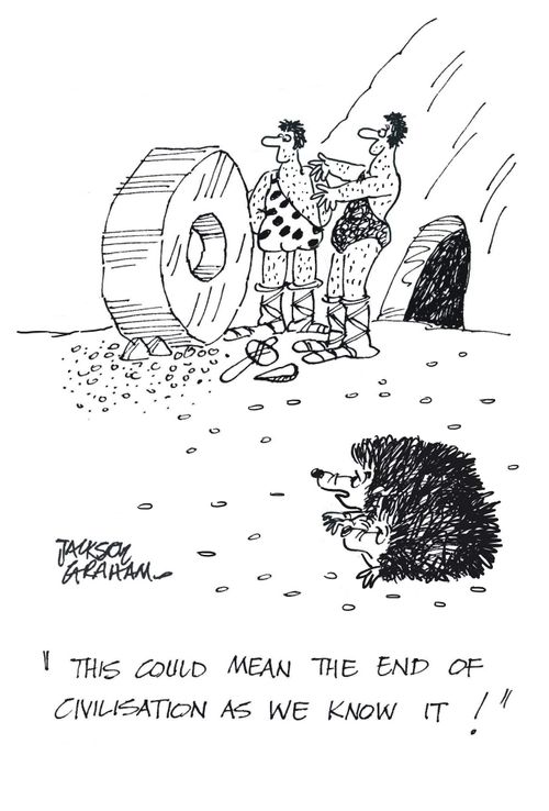 "This could mean the end of civilisation as we know it!"