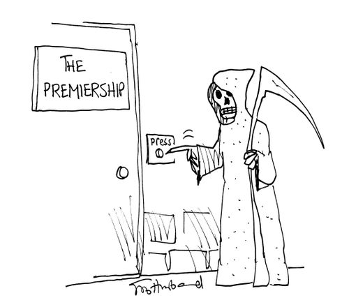 Grim Reaper calling on The Premiership