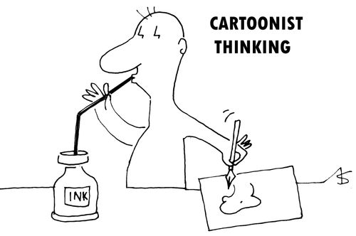 'Cartoonist Thinking'