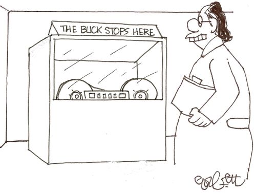 The buck stops here