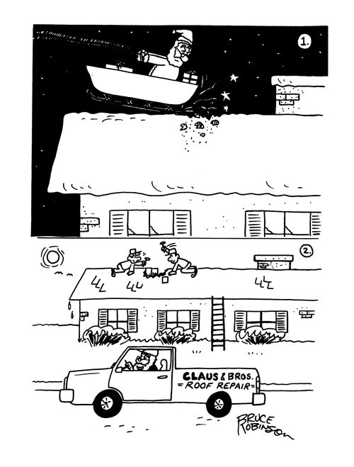 ‘Claus Bros. Roof Repair' 