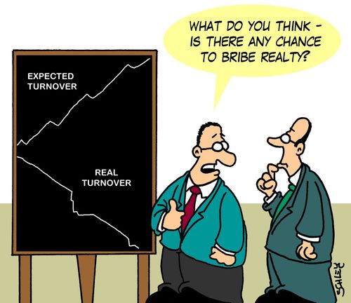'What do you think - is there any chance to bribe reality?'