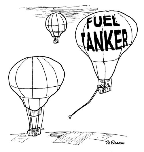 Fuel Tanker balloons.