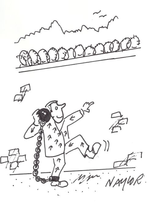 Convict Shot Putt.