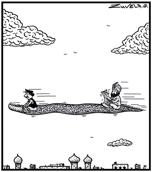 A Magic carpet Limo.