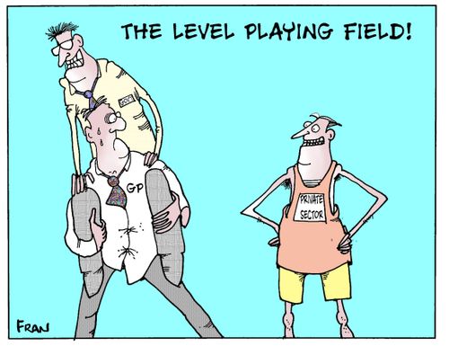 The Level Playing Field.