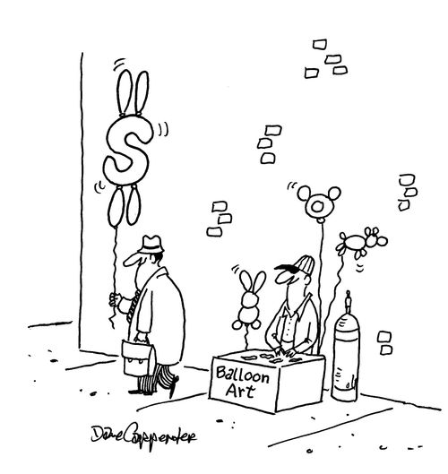 Dollar sign balloon.