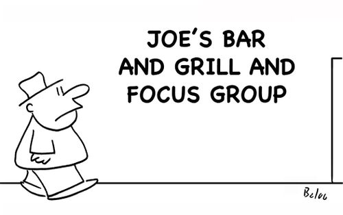 Joe's Bar and Grill and Focus Group.