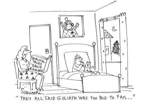 'They all said Goliath was too big to fail.'