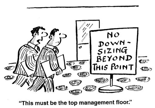 This must be the top management floor.
