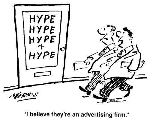 'I believe they're an advertising firm.'