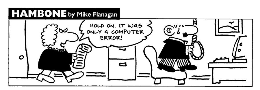 STRIP Hambone: Suicidal over a computer error