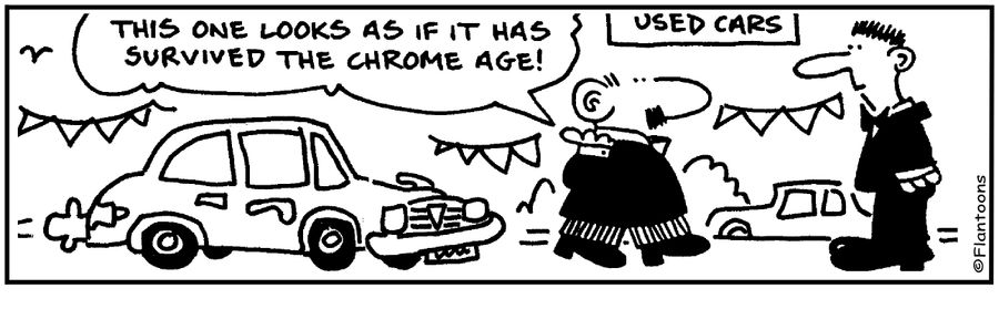 This one looks as if it's survived the chrome age.