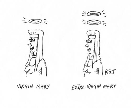 Virgin MaryExtra Virgin Mary.