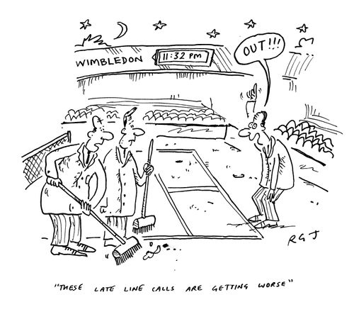 'These late line calls are getting worse.'