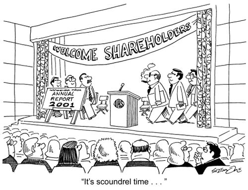 'It's scoundrel time . . . '