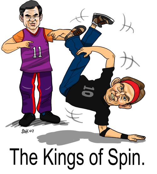 The Kings of Spin.