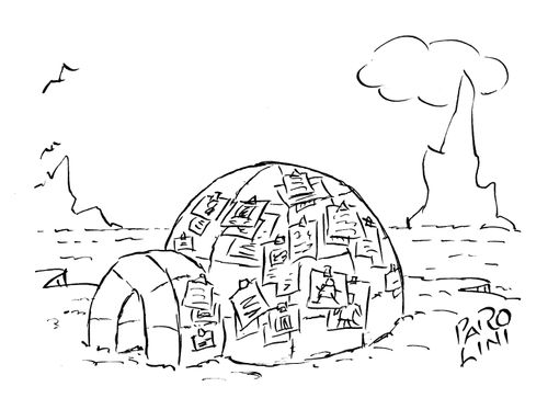Igloo Art.