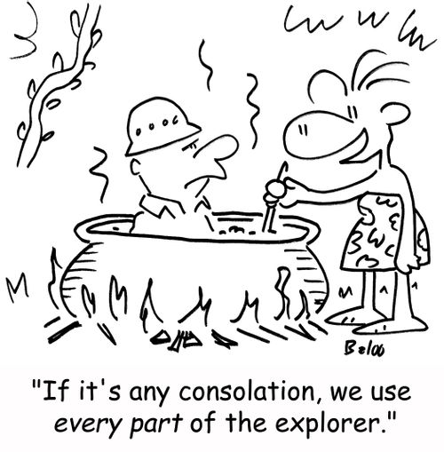 'If it's any consolation, we use EVERY PART of the explorer.'