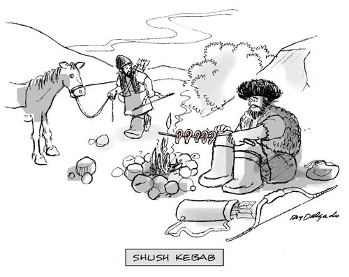 'Shush kebab.'