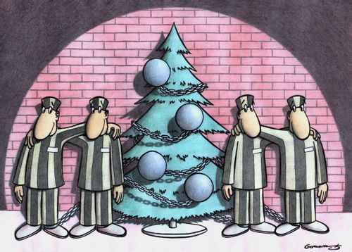 Christmas in jail.