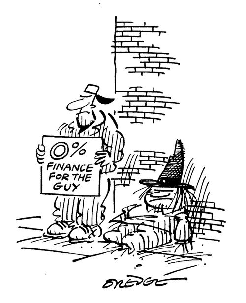 0% finance for the Guy.