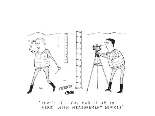 "That's it - I've had it up to here with measurement devices."