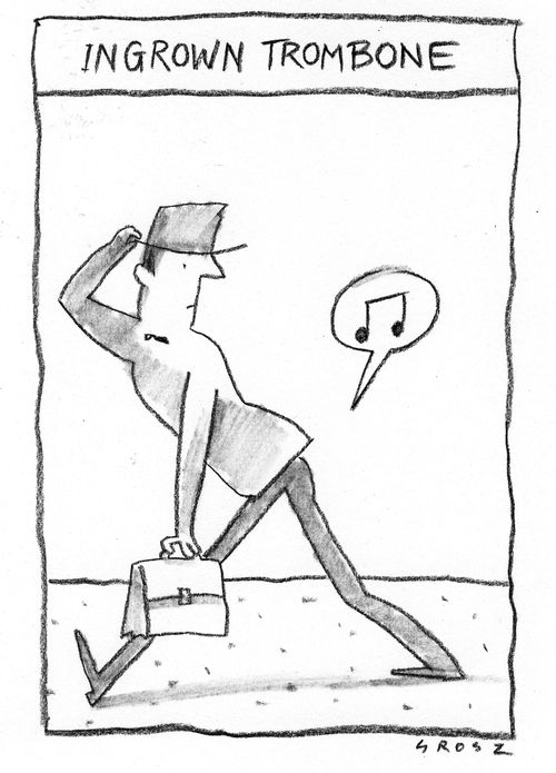 'Ingrown trombone.'