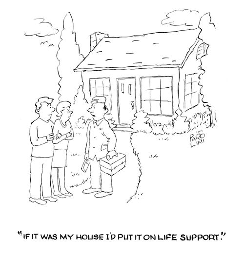 'If it were my house I'd put it on life support.'