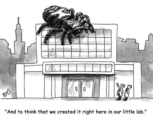 "And to think that we created it right here in our little lab."