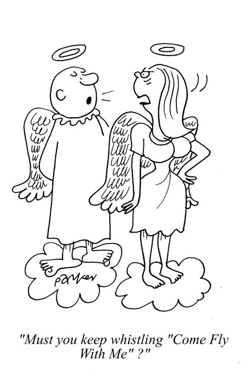 'Must you keep whistling 'Come Fly With Me'?'