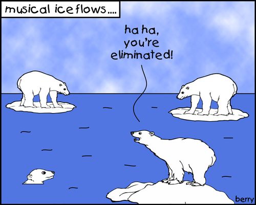 Musical ice flows