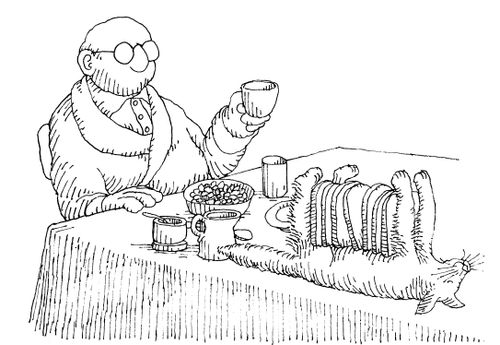 101 uses of a dead cat: toast rack