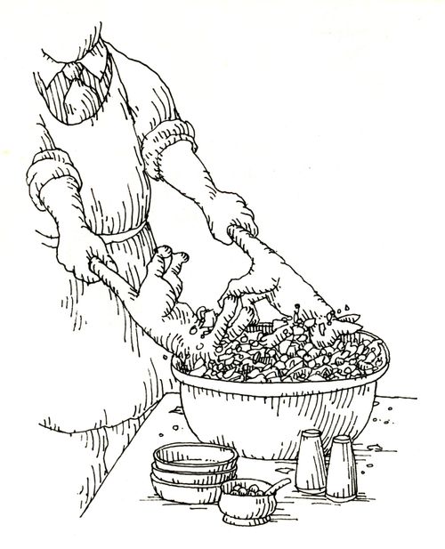 101 uses of a dead cat: salad servers