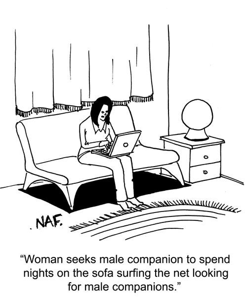 Woman seeks male companion...