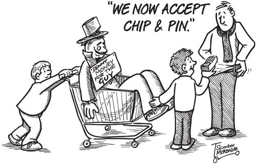 'We now accept chip & pin.'