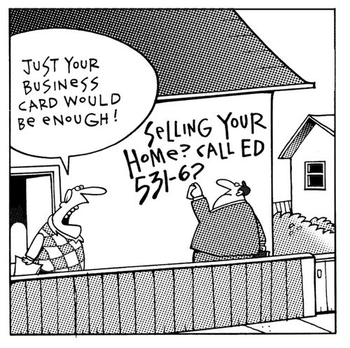 Real estate salesman.