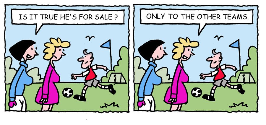 'Is it true he's for sale?'