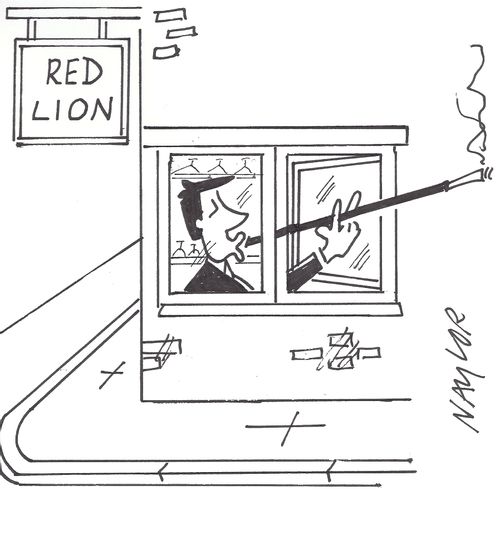 Creative solutions to the smoking ban.