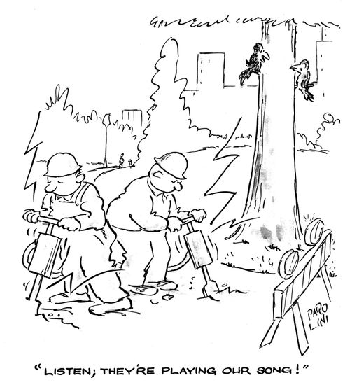 'Listen; They're playing our song!'