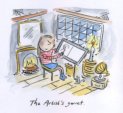 The Artist's garret.